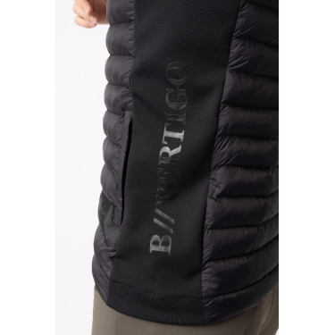 Gilet da equitazione senza maniche B Vertigo Simon ultraleggero imbottito da uomo Grigio antracite scuro