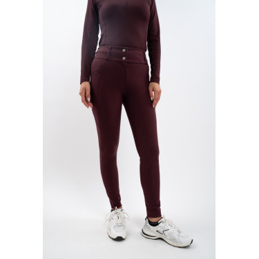 Pantaloni da equitazione Luce Harcour Melanzana Bordeaux Pantaloni da equitazione Luce Harcour Melanzana Bordeaux