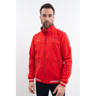 Giacca Harcour Menthue Unisex Swiss Equestrian Friends Rosso Giacca Harcour Menthue Unisex Swiss Equestrian Friends Rosso