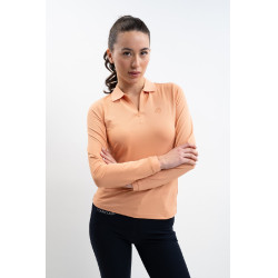 Polo tecnico Harcour Pepite donna Albicocca Arancione