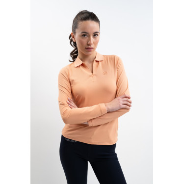 Polo tecnico Harcour Pepite donna Albicocca Arancione
