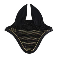 Cuffia per cavallo Harcour Freya Nero / nero oro Cuffia per cavallo Harcour Freya Nero / nero oro