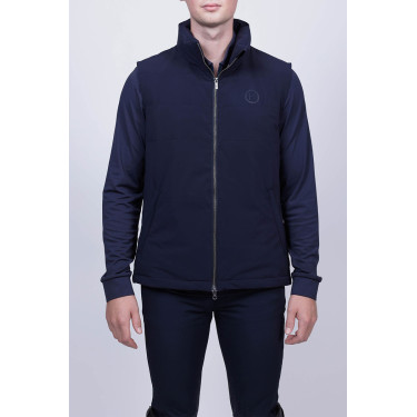 Gilet Harcour Barja Marina Blu marino
