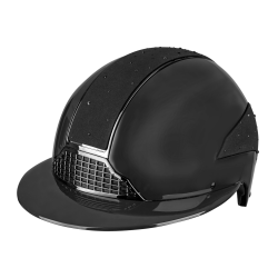 Casco da equitazione Swing H24 Lady Spark Nero brillante glitter