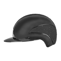 Casco da equitazione Swing H24 Lady Spark Nero brillante glitter