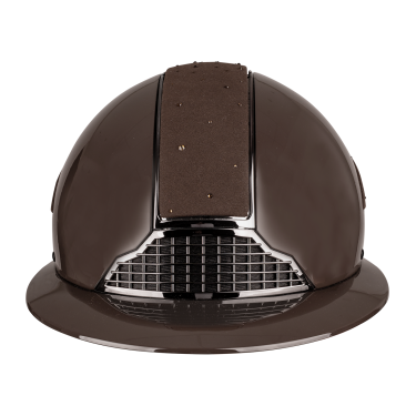 Casco da equitazione Swing H24 Lady Spark Marrone brillante glitter