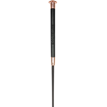 Frustino da dressage Noblesse Waldhausen Nero / oro rosa
