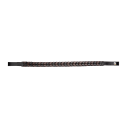 Frontalino Waldhausen X-Line Intrecciato Nero