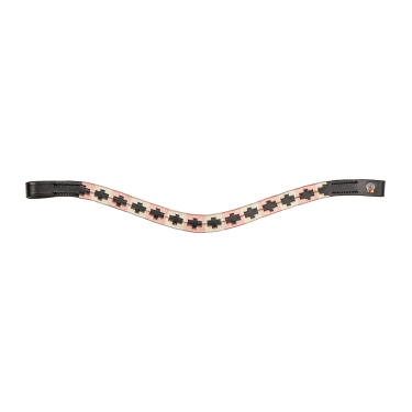 Fronte Waldhausen X-Line Polo nero Rosa / beige