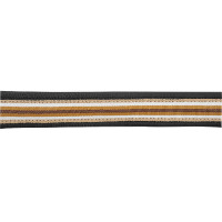 Capezza in cuoio Oxford X-Line Waldhausen nera Beige