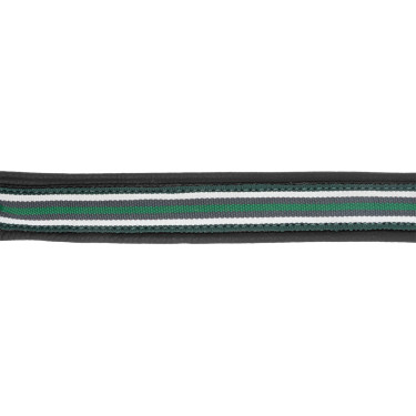 Capezza in cuoio Oxford X-Line Waldhausen nera Verde