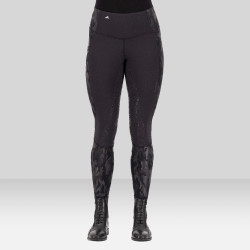 Leggings da equitazione Euro-Star Breez FullGrip Nero / mimetico Leggings da equitazione Euro-Star Breez FullGrip Nero / mimetico