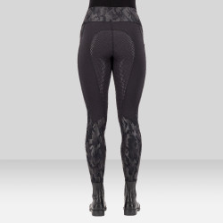 Leggings da equitazione Euro-Star Breez FullGrip Nero / mimetico Leggings da equitazione Euro-Star Breez FullGrip Nero / mimetico