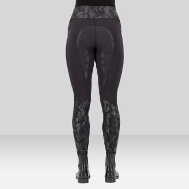 Leggings da equitazione Euro-Star Breez FullGrip Nero / mimetico Leggings da equitazione Euro-Star Breez FullGrip Nero / mimetico