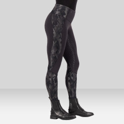 Leggings da equitazione Euro-Star Breez FullGrip Nero / mimetico Leggings da equitazione Euro-Star Breez FullGrip Nero / mimetico