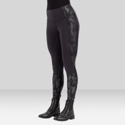 Leggings da equitazione Euro-Star Breez FullGrip Nero / mimetico Leggings da equitazione Euro-Star Breez FullGrip Nero / mimetico