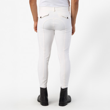 Pantaloni da equitazione Euro-Star Camillo KneeGrip Bianco Pantaloni da equitazione Euro-Star Camillo KneeGrip Bianco