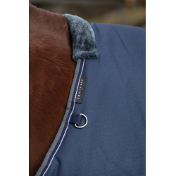 Coperta Equithème TYREX 600 D Marina / grigio Blu