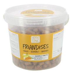 Caramelle Hippo-Tonic per cavalli gusto banana e carota Caramelle Hippo-Tonic per cavalli gusto banana e carota