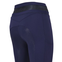 Leggings da equitazione Euro-Star Ares FullGrip Marina Blu marino