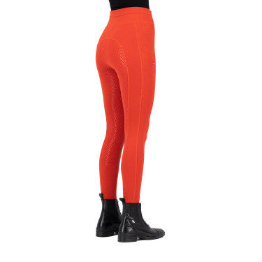 Leggings da equitazione Easy Rider Aya FullGrip Allure rossa Rosso Leggings da equitazione Easy Rider Aya FullGrip Allure rossa Rosso