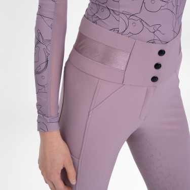 Pantaloni da equitazione Euro-Star Athletic Luxe FullGrip Sambuco Marrone Pantaloni da equitazione Euro-Star Athletic Luxe FullGrip Sambuco Marrone