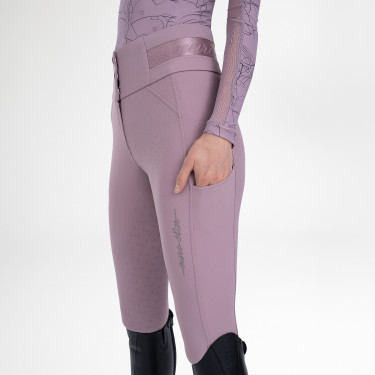 Pantaloni da equitazione Euro-Star Athletic Luxe FullGrip Sambuco Marrone Pantaloni da equitazione Euro-Star Athletic Luxe FullGrip Sambuco Marrone