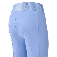 Pantaloni da equitazione Euro-Star Impressive FullGrip Kids Azzurro chiaro Blu