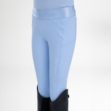 Pantaloni da equitazione Euro-Star Impressive FullGrip Kids Azzurro chiaro Blu Pantaloni da equitazione Euro-Star Impressive FullGrip Kids Azzurro chiaro Blu
