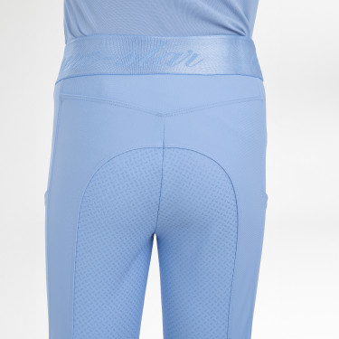 Pantaloni da equitazione Euro-Star Impressive FullGrip Kids Azzurro chiaro Blu Pantaloni da equitazione Euro-Star Impressive FullGrip Kids Azzurro chiaro Blu