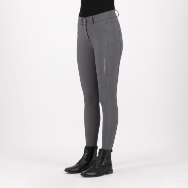 Pantaloni da equitazione Euro-star Empress KneeGrip Magnete Grigio Pantaloni da equitazione Euro-star Empress KneeGrip Magnete Grigio