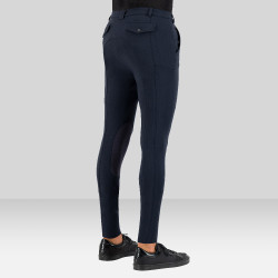Pantaloni da equitazione Euro-star Gabriel Grip Connect Knee Notte Blu marino