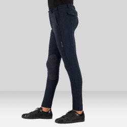Pantaloni da equitazione Euro-star Gabriel Grip Connect Knee Notte Blu marino