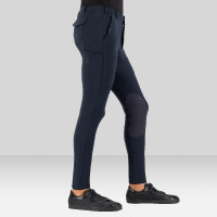 Pantaloni da equitazione Euro-star Gabriel Grip Connect Knee Notte Blu marino