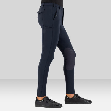 Pantaloni da equitazione Euro-star Gabriel Grip Connect Knee Notte Blu marino