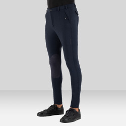 Pantaloni da equitazione Euro-star Gabriel Grip Connect Knee Notte Blu marino
