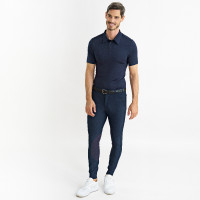 Pantaloni da equitazione Euro-star Gabriel Grip Connect Knee Notte Blu marino
