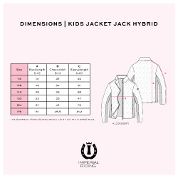 Giacca da bambino Imperial Riding Jack Hybrid Nero
