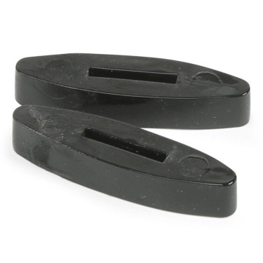 Fermareni in silicone Shires Nero