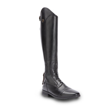 Stivali da equitazione Ortona standard bambino Shires Moretta Nero
