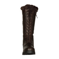 Stivali da campagna stringati Nola Shires Moretta Marrone