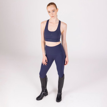 Reggiseno sportivo React Shires Aubrion Mezzanotte Blu