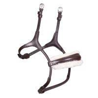 Capezzina tonda con fodera in pile Shires Velociti Rapida Marrone