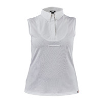 Camicia senza maniche con fiocco Shires Aubrion Bianco