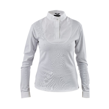 Camicia da concorso a maniche lunghe Shires Aubrion Bianco