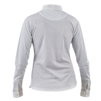 Camicia da concorso a maniche lunghe Shires Aubrion Bianco