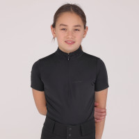 Camicia da concorso Optima Gx giovane cavaliere Shires Aubrion Nero