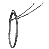 Collare da collo con maniglia Shires Velociti Gara Nero