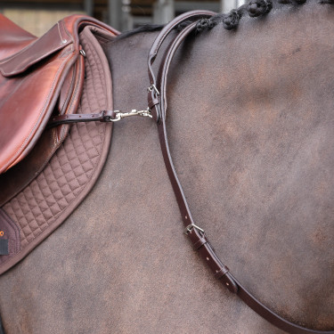 Collare da collo con maniglia Shires Velociti Gara Marrone