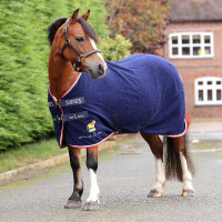 Coperta in pile Shires Winnie & Me Marina Blu marino